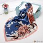 Silk scarf female summer new colorful printing small square scarf shawl headscarf scarf