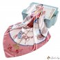 New large square scarf 90cm satin simulation silk scarf activities scarf female print shawl