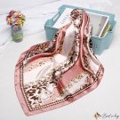 Silk scarf female new simulation silk printing small square scarf scarf shawl headscarf