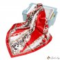 Silk scarf female new simulation silk printing small square scarf scarf shawl headscarf