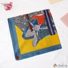 Silk scarf female summer simulation silk satin small square scarf polka dot print scarf