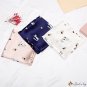 Scarf simulation silk cartoon puppy print decorative small silk scarf female small square scarf neck