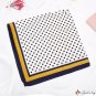 70cm silk scarf female summer new simulation silk cloud satin printing small square scarf shawl