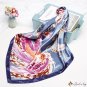 90CM silk scarf female new simulation silk printing square scarf satin scarf headscarf