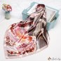 90CM silk scarf female new simulation silk printing square scarf satin scarf headscarf