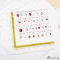 70cm silk scarf female new simulation silk cloud satin printing small square silk shawl