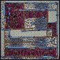 Large square scarf female new simulation silk scarf leopard print shawl scarf