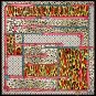 Large square scarf female new simulation silk scarf leopard print shawl scarf