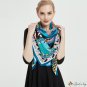 Silk scarf female new simulation silk twill silk large square scarf satin scarf shawl