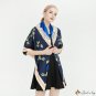 Silk scarf female models simulation silk satin twill silk printing large square scarf shawl scarf 13