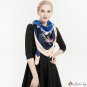Silk scarf female models simulation silk satin twill silk printing large square scarf shawl scarf 13