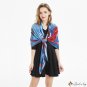 Square scarf female new simulation silk satin printing silk scarf vacation shawl scarf