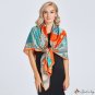 Silk scarf female new simulation silk twill silk printing shawl square scarf scarf