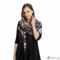Shawl female new simulation silk twill silk satin printing large square scarf scarf silk scarf