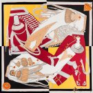 Large square scarf female new simulation silk twill silk satin printed shawl scarf silk scarf