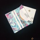 Printed silk scarf female new simulation silk twill silk large square scarf shawl scarf