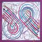 Vacation shawl female new simulation silk twill silk printing large square scarf scarf silk scarf