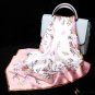 Real silk satin silk scarf mulberry silk 53cm plain crepe satin small square scarf scarf small silk 