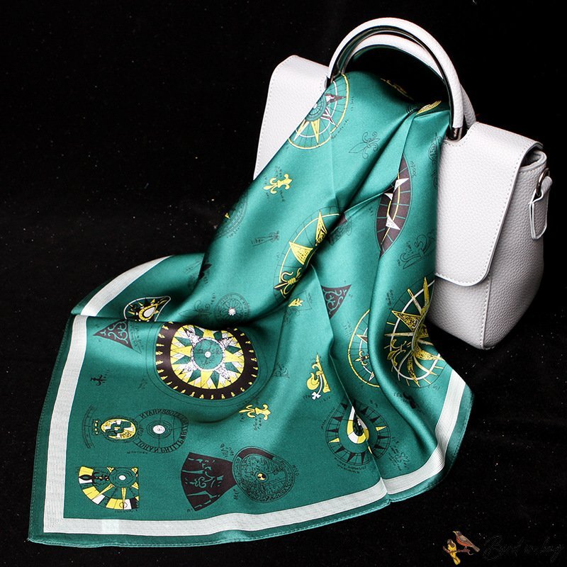 Silk small square scarf female new mulberry silk small silk scarf