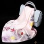 Silk small square scarf female models plain crepe satin mulberry silk small silk scarf silk print sc