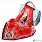 Silk small square scarf female new mulberry silk plain crepe satin small silk scarf box jewelry