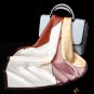 Silk small square scarf female new plain crepe satin mulberry silk printing decorative Variety silk
