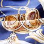 Silk scarf female models simulation silk satin printing small square scarf scarf headscarf