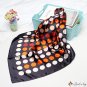 Silk scarf female new simulation silk small square scarf polka dot polka dot print shawl headscarf s
