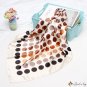 Silk scarf female new simulation silk small square scarf polka dot polka dot print shawl headscarf s