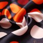 Silk scarf female new simulation silk small square scarf polka dot polka dot print shawl headscarf s