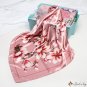 Silk scarf female new simulation silk Chinese wind printing small square scarf headscarf shawl scarf