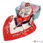 Simulation silk silk scarf female simulation silk printing square scarf silk turban silk scarf shawl