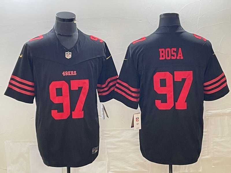 San Francisco 49ers Nick Bosa Black #97 2023 Limited Jersey