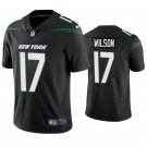 New York Jets Garrett Wilson #17 Black Limited Jersey