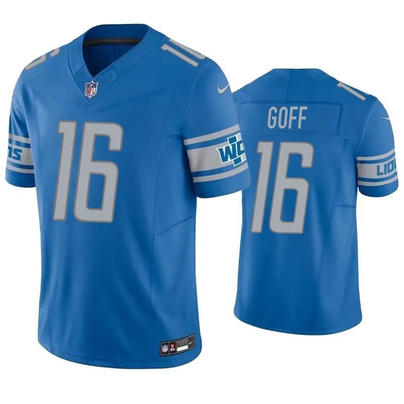 Detroit Lions Jared Goff Blue #16 2023 Limited Jersey