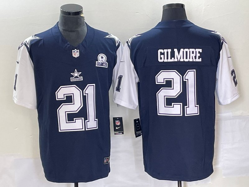 Dallas Cowboys Stephon Gilmore Navy Alternate #21 2023 Limited Jersey