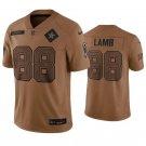 Dallas Cowboys CeeDee Lamb #88 2023 Salute To Service Brown Limited Jersey