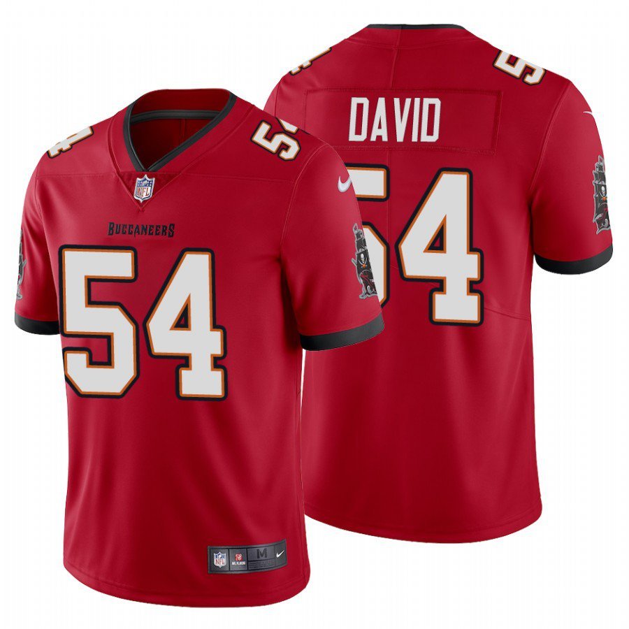 Tampa Bay Buccaneers Lavonte #54 David Red Limited Jersey