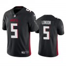 Atlanta Falcons Drake London #5 Black Limited Jersey