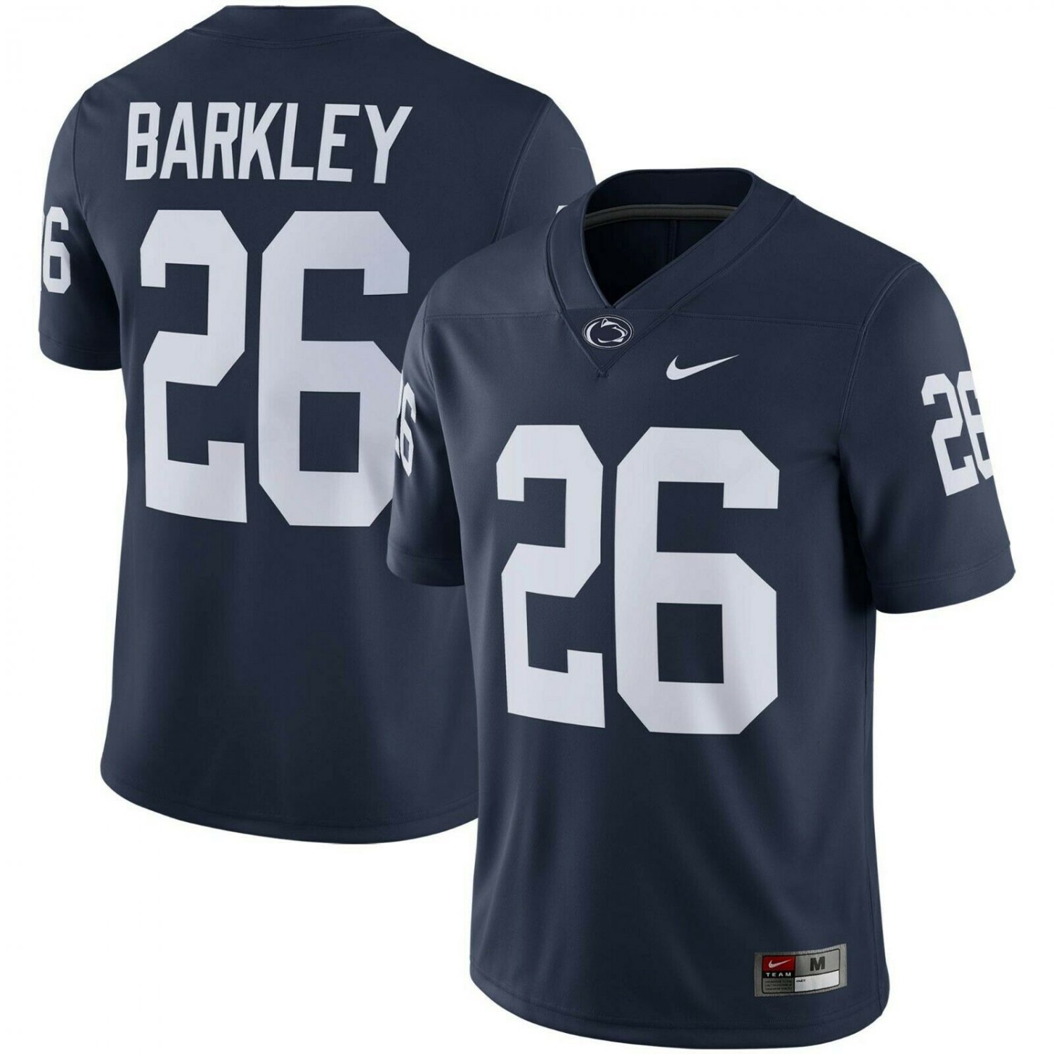 Penn State Nittany Lions Saquon Barkley Navy #26 Limited Jersey