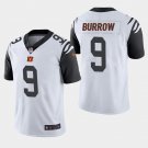 Cincinnati Bengals Joe Burrow White #9 Color Rush Limited Jersey