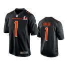 Cincinnati Bengals Ja'Marr Chase Super Bowl #1 LVI Black Fashion Limited Jersey