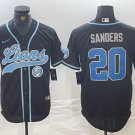 Barry Sanders #20 Detroit Lions Stitched Jersey Black