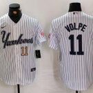 Men's Anthony Volpe #11 New York Yankees Home Player Jersey White