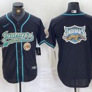 Men's Jacksonville Jaguars Stitched Jersey Black