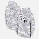 Men's Arizona Cardinals 2024 Salute to Service Club Fleece Pullover Hoodie Arctic Camo
