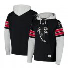 Atlanta Falcons Double Header Blitz Cornerback Pullover Hoodie Black