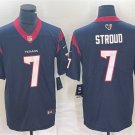 men's & kids Activewear Football Texans Uniform #7 C.J. Stroud Jerseys Navy 2023 Draft Limited Shirt