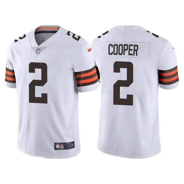 men's & kids Activewear Football Uniform #2 Amari Cooper Jerseys White Player Game Limited Shirt