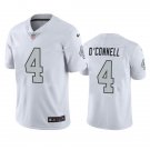 men's & kids Activewear Football Uniform #4 Aidan O'Connell Jerseys White Alternate Limited Shirt
